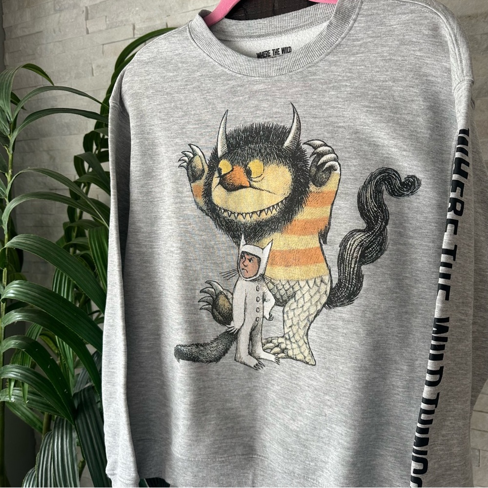 Where The Wild Things Are Grey Max Wild Things Sweatshirt Size M View 2